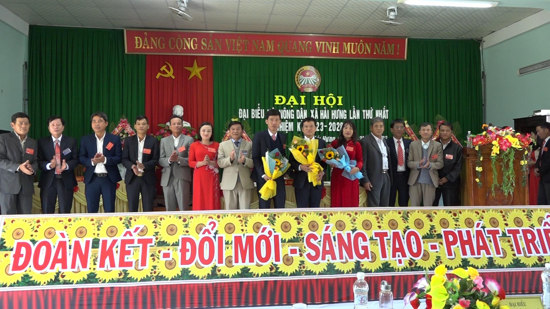 Đại hội điểm Hội Nông dân xã Hải Hưng, nhiệm kỳ 2023-2028
